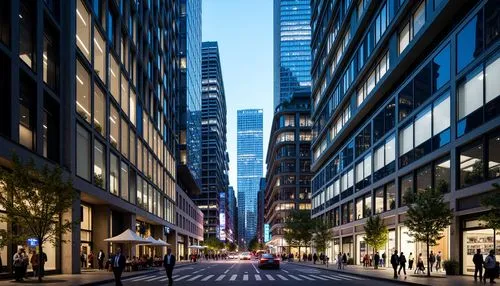 new york streets,5th avenue,tishman,transbay,paulista,business district,streetscape,bishopsgate,financial district,hudson yards,aoyama,marunouchi,street canyon,streetscapes,city scape,pedestrianized,shinjuku,3d rendering,yurakucho,cheapside