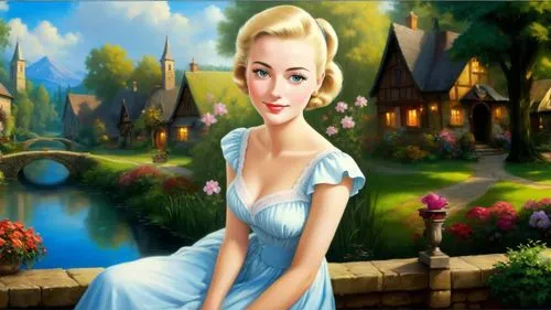 dorthy,cendrillon,cartoon video game background,fairy tale character,cinderella,thumbelina,elsa,3d background,princess sofia,eilonwy,fairyland,background image,landscape background,tinkerbell,rosaline,ninfa,tink,digital background,storybook character,satine