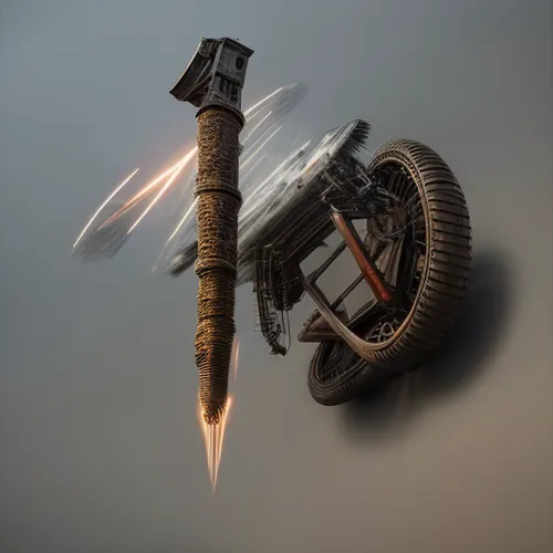 ranged weapon,thermal lance,alien weapon,tomahawk,cannon stick,heavy crossbow,detonator,quarterstaff,arc gun,steam roller,artillery,dagger,throwing axe,a hammer,pickaxe,tower flintlock,wind engine,samurai sword,longbow,cent,Realistic,Movie,Industrial Combat