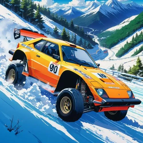 alpine style,alpine,onrush,skiercross,stratos,vatanen,hillclimb,renault alpine,rallye,rallying,snowmobile,kadett,bellof,rallycross,snow slope,snowsports,subaru rex,drifts,snowplow,enduro,Illustration,Japanese style,Japanese Style 03