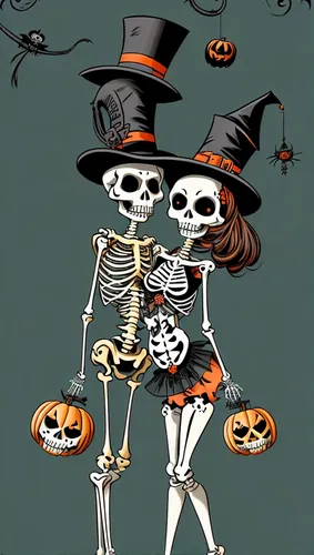 danse macabre,skeletons,halloween illustration,halloween poster,halloween background,halloween wallpaper,halloween vector character,skulduggery,halloween banner,garrison,skeletal,halloween paper,deadp