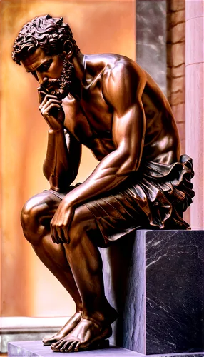 ugolino,the thinker,thinker,thinking man,discobolus,sculptor,carpeaux,golino,escultura,bronze sculpture,giambologna,eurypylus,polykleitos,diogenes,michelangelo,statue of hercules,philosophica,man thinking,sculpture,greek sculpture,Art,Classical Oil Painting,Classical Oil Painting 02