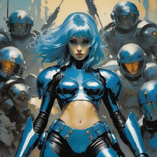 fembots,femforce,liefeld,cyberforce,nausicaa,laureline,Conceptual Art,Fantasy,Fantasy 10