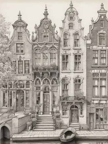 driehaus,delft,herengracht,keizersgracht,prinsengracht,nieuwenhuis,leiden,voorhuis,wijdenbosch,middelburg,nijhuis,nienhuis,gracht,noordeinde,waag,haarlem,zaandam,driehuis,spui,hertogenbosch,Illustration,Black and White,Black and White 30