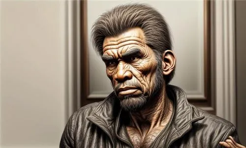 wolverine,pompadour,pensioner,john doe,terminator,fallout4,elderly man,old man,3d rendered,abe,muhammad ali,smoking man,caesar cut,lincoln,lincoln custom,neanderthal,male character,game character,3d model,abraham