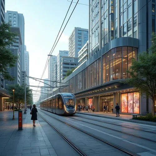 transbay,tram road,light rail,light rail train,streetcars,elevated railway,randstadrail,zeil,britomart,tramway,street car,cityline,firstcity,marunouchi,difc,skytrains,transitway,skyways,citycenter,flexity,Photography,General,Realistic