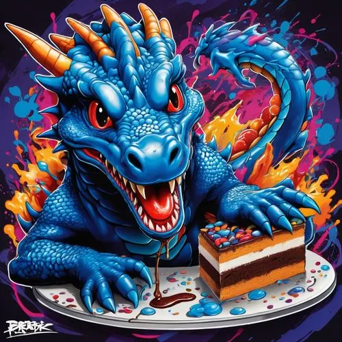 dragonja,baragon,kaijuka,kake,kaiju,roa,clipart cake,dragonetti,sacoglossan,jaggi,oresharski,saphira,painted dragon,eieerkuchen,gateau,darigan,birthday cake,dragonheart,happy birthday background,dragao,Conceptual Art,Graffiti Art,Graffiti Art 09