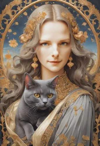 frigga,noblewoman,tretchikoff,galadriel,morgause,aslaug,Digital Art,Anime