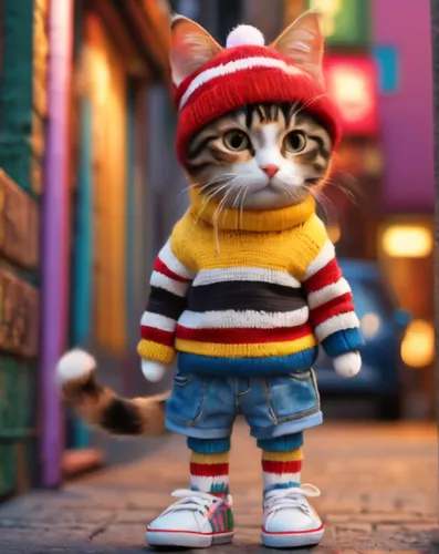 cute cartoon character,cartoon cat,parappa,street cat,alberty,cute cat,alleycat,alley cat,doll cat,cute cartoon image,little cat,worldcat,cat image,pubg mascot,tabby cat,supercat,street fashion,render