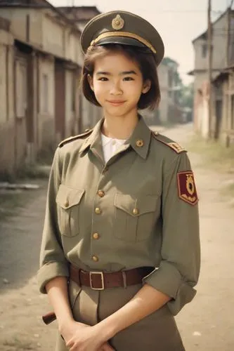 vietnam,miss vietnam,kimjongilia,songpyeon,military uniform,policewoman,vintage asian,a uniform,vietnam vnd,korean,vietnamese woman,sujeonggwa,vietnam's,military person,korea,park ranger,phuquy,military rank,kim,military officer,Photography,Analog