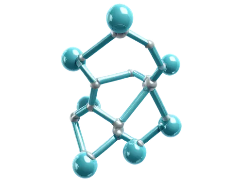 Molecular structure, 3D model, chemical bonds, carbon atoms, hydrogen atoms, oxygen atom, hexagonal ring shape, detailed textures, shiny surface, transparent background, 45-degree angle, soft focus, w