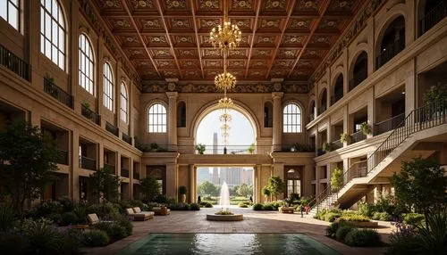 atriums,conservatory,wintergarden,nemacolin,philbrook,biltmore,cochere,gaylord palms hotel,atrium,rosecliff,hotel lobby,winter garden,palladianism,marble palace,lobby,wanamaker,amanresorts,palatial,venetian hotel,colonnades