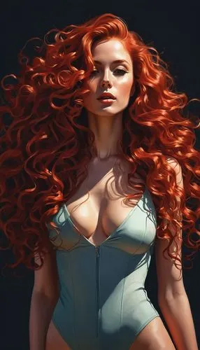 mera,merida,teela,huiraatira,giganta,redheads,madelyne,meg,vergara,ariel,digital painting,siryn,irisa,red head,redhair,elona,margairaz,megara,lysette,adagio,Conceptual Art,Fantasy,Fantasy 15