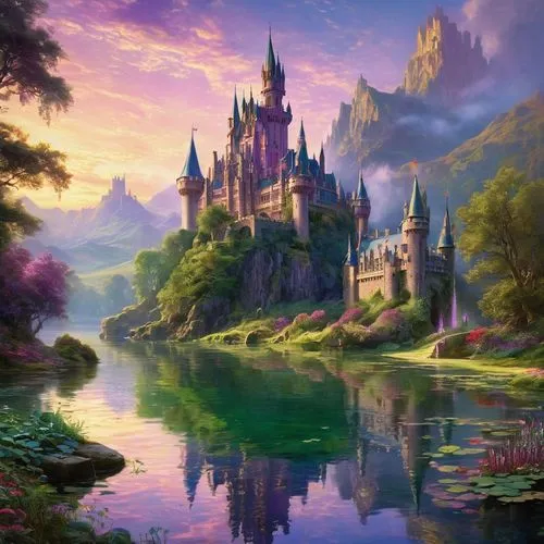 fairy tale castle,fairytale castle,fantasy landscape,fantasy picture,disney castle,fantasy world,fantasyland,sleeping beauty castle,cinderella's castle,fairy tale,3d fantasy,fairy world,fantasy city,a fairy tale,knight's castle,fantasy art,fairyland,fairytale,disneyfied,castle,Conceptual Art,Fantasy,Fantasy 05