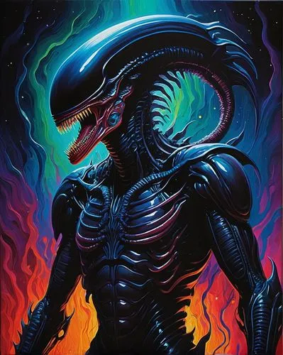 xenomorph,xeno,alien warrior,neomordellistena,gigan,avp,alien,cenobite,acindar,nyarlathotep,xenos,vritra,turbonegro,cobra,giger,kaijuka,terrax,cenobites,deathsaurus,scorpio,Art,Classical Oil Painting,Classical Oil Painting 14