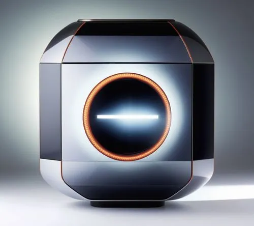 能量蛋
,a close - up view of a circular object with a light coming through the center,computer icon,cinema 4d,cube surface,battery icon,cube background,robot icon,Photography,General,Realistic