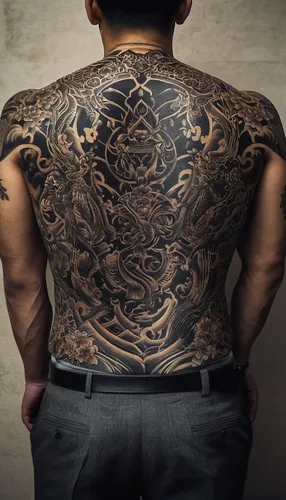 my back,ribs back,with tattoo,tattoo expo,japanese art,tattoos,connective back,tattoo artist,body art,lotus tattoo,tattoo,rib cage,tattooed,back,backend,backbone,thai pattern,traditional chinese medicine,ink,japanese character,Photography,Documentary Photography,Documentary Photography 24