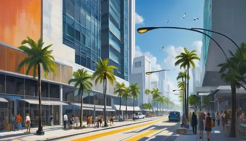 honolulu,waikiki,metromover,tumon,coconut grove,cityplace,hkmiami,miami,brickell,fort lauderdale,haulover,lauderdale,overtown,hallandale,broadway at beach,kalakaua,bahru,miamians,south beach,bayshore,Art,Artistic Painting,Artistic Painting 27