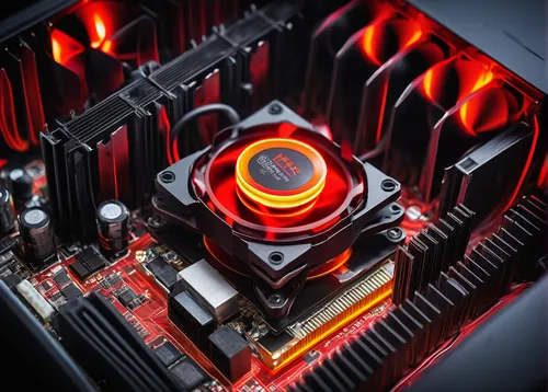 graphic card,gpu,fractal design,mechanical fan,pc,ryzen,video card,motherboard,muscular build,amd,computer cooling,cpu,core shadow eclipse,2080ti graphics card,2080 graphics card,processor,mother board,magneto-optical drive,pc tower,red matrix,Illustration,Abstract Fantasy,Abstract Fantasy 07