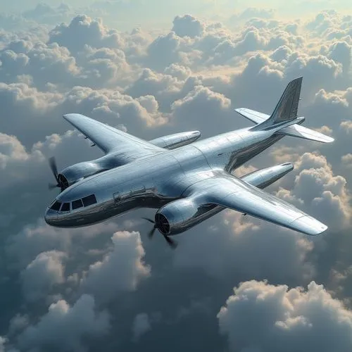 a cool looking plane flying through the air,stratojet,boeing 747,cargo plane,stratocruiser,awacs,tupolev