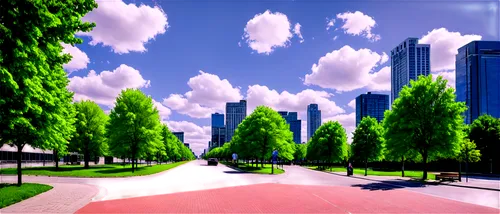 virtual landscape,city scape,city highway,metasequoia,3d rendering,3d background,cartoon video game background,citydev,cityview,tree-lined avenue,urbanworld,bicycle path,openstep,opengl,superhighways,urban landscape,cloudstreet,urban park,megapolis,pedestrianized,Art,Classical Oil Painting,Classical Oil Painting 20