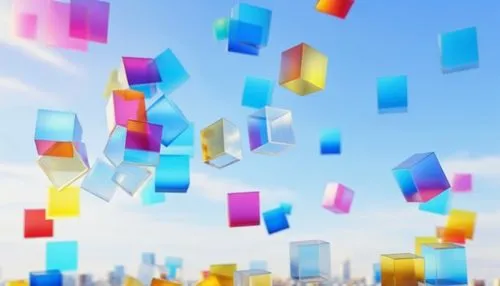 cubes,cube background,kites balloons,abstract air backdrop,colorful balloons,kites,Photography,General,Realistic