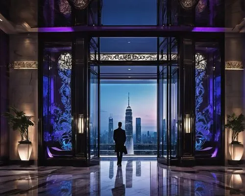 largest hotel in dubai,habtoor,rotana,intercontinental,elevators,shanghai,dubia,dubai,swissotel,elevator,concierge,shangrila,guangzhou,luxury hotel,doormen,the skyscraper,amanresorts,tallest hotel dubai,shangri,jumeirah,Illustration,Black and White,Black and White 31