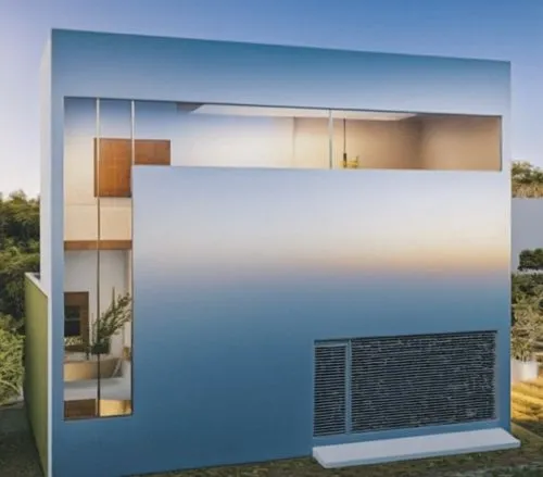 heat pumps,cubic house,electrochromic,airconditioners,aircell,smart house,transparent window,cube house,3d rendering,facade panels,electrohome,passivhaus,sky apartment,cube stilt houses,vivienda,oticon,thermal insulation,modern architecture,smart home,residencial