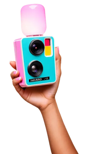 instant camera,fidget cube,portable electronic game,portable media player,halina camera,photo camera,radio-controlled toy,kids cash register,toy cash register,mobile camera,point-and-shoot camera,motor skills toy,video projector,polar a360,handheld game console,digital camera,game joystick,photo-camera,handheld device accessory,gopro,Illustration,Retro,Retro 02