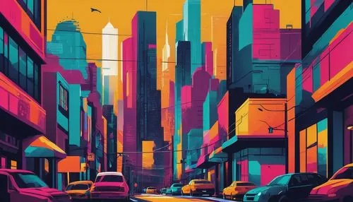 colorful city,cityscape,metropolis,neon arrows,urban,cities,city,cyberpunk,city blocks,san francisco,tokyo city,tokyo,abstract retro,the city,city trans,big city,fantasy city,evening city,city highway,vector illustration,Illustration,Black and White,Black and White 02