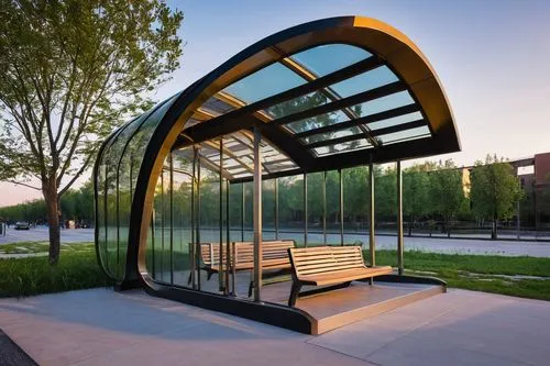 bus shelters,mirror house,bus stop,glass facade,structural glass,etfe,busstop,carports,canopied,prefabricated buildings,glass building,pavillon,metropolia,prefabricated,heatherwick,cubic house,smoking area,frame house,zentrum,arkitekter,Art,Classical Oil Painting,Classical Oil Painting 30