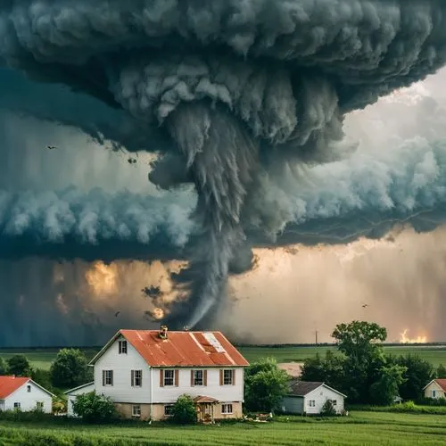 supercell,a thunderstorm cell,nature's wrath,mesocyclone,tornado,orage,Photography,Documentary Photography,Documentary Photography 01