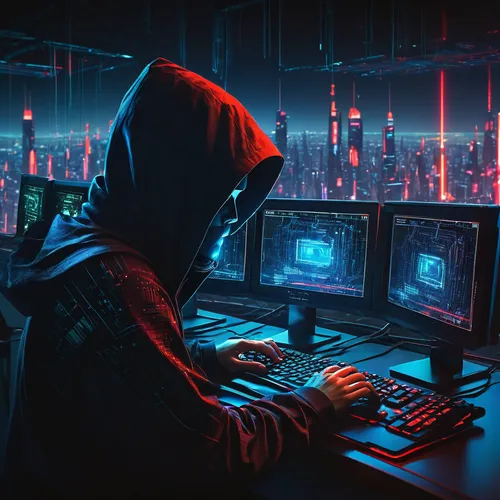 cyberpunk,cyber,cyber crime,hacking,hacker,cyberspace,cybercrime,kasperle,cybersecurity,cyber security,man with a computer,anonymous hacker,game illustration,ransomware,computer game,computer games,cyber glasses,computer room,cybertruck,darknet,Conceptual Art,Daily,Daily 08