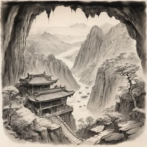 huashan,huangshan,wudang,taroko,wenchuan,shaoming,hushan,huanglong,qinshan,mengzi,wuyi,zhangjiagang,tigers nest,liangshan,zhangjiajie,xiangshan,huangshan mountains,huadong,guizhou,laoshan,Illustration,Paper based,Paper Based 30