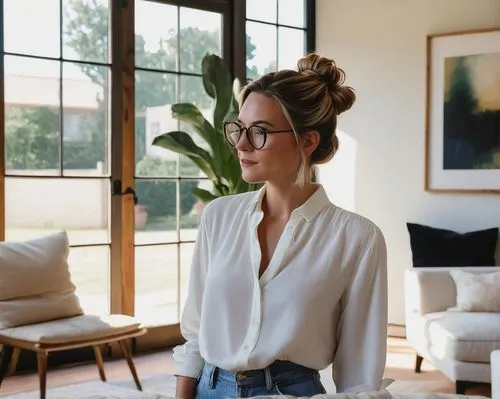 with glasses,silver framed glasses,white shirt,lace round frames,alycia,glasses,librarian,updo,chambray,reading glasses,marzia,haselrieder,stitch frames,menswear for women,shailene,filippa,smart look,spectacles,asllani,cassandra,Art,Classical Oil Painting,Classical Oil Painting 07