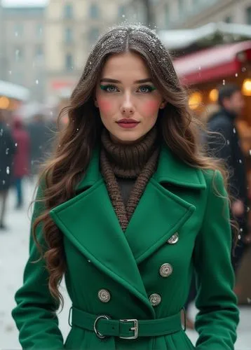 peacoat,christmas elf,coat color,women fashion,red coat,christmas woman