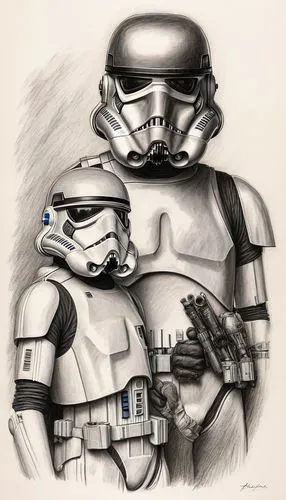 stormtroopers,stormtrooper,trooping,troopers,droid,enforcements,Illustration,Black and White,Black and White 35