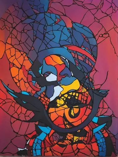 indigenous painting,venom,aboriginal painting,tangle-web spider,glass painting,venomous,samurai,tangle,graffiti art,spider-man,khokhloma painting,aboriginal artwork,graffiti,aboriginal art,masquerade,arachnophobia,cartoon ninja,webbing,daruma,samurai fighter,Conceptual Art,Fantasy,Fantasy 14