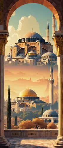 konya,ancient city,karakas,tatooine,theed,genesis land in jerusalem,hagia sofia,agrabah,jerusalem,andalus,ayasofya,lucasfilm,arabic background,mosques,constantinople,big mosque,naboo,nabataeans,khaneh,umayyad,Conceptual Art,Daily,Daily 20