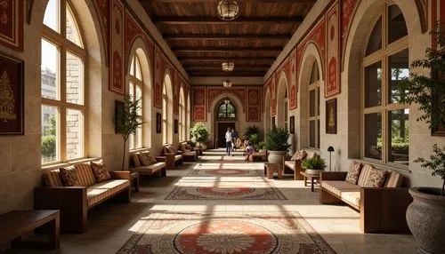 cloister,cloisters,orangery,inside courtyard,stanford university,narthex,hala sultan tekke,corridor,stanford,hallway,cloistered,refectory,lobby,quadrangle,orangerie,foyer,entrance hall,hall,amanresorts,loggia