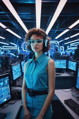 cybertrader,cyberangels,cyber glasses,cyberpunk,girl at the computer,telephone operator,women in technology,cyberpunks,cyberia,cypherpunks,neon human resources,computerologist,cybernet,call center,cybercasts,programadora,cybercast,call centre,cyberpatrol,operator,Illustration,American Style,American Style 15