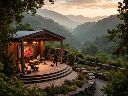 tulou,wudang,alishan,teahouse,hushan,shambhala,tungsha,mcleodganj,amanresorts,ashram,brasstown,kirtan,the cabin in the mountains,palyul,theatricum,house in the mountains,buddhist temple,xiangshan,dzogchen,gewog