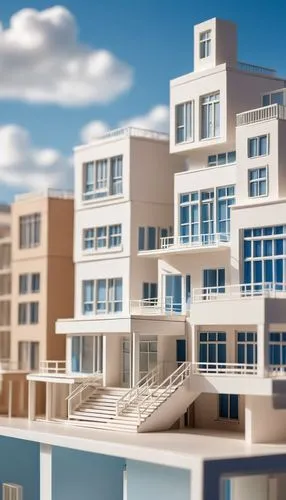 apartment building,apartment block,apartment buildings,townhouses,townhomes,3d rendering,lofts,rowhouses,sketchup,apartment house,apartments,balconies,condos,apartment complex,apartment blocks,white buildings,block balcony,an apartment,microdistrict,3d rendered,Conceptual Art,Sci-Fi,Sci-Fi 17