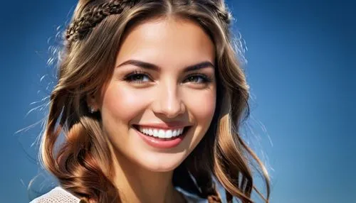 beautiful woman happy and smiling,cosmetic dentistry,web banner,artificial hair integrations,a girl's smile,dental braces,bussiness woman,dental assistant,portrait background,image manipulation,dental