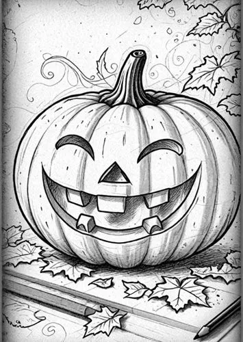 : Design Sketch-Rough Outline ,a halloween pumpkin that has been drawn on a sheet of paper,halloween line art,coloring page,halloween illustration,coloring pages,halloween frame,coloring pages kids,De