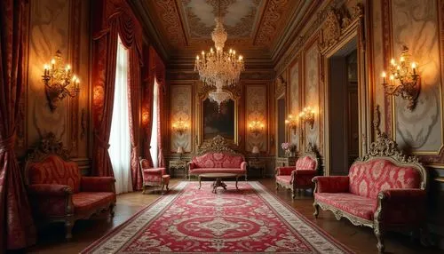 royal interior,villa cortine palace,ritzau,villa d'este,ornate room,villa balbianello,parlor,ducale,chambre,enfilade,rococo,anteroom,danish room,cliveden,palazzo barberini,villa balbiano,victorian room,baccarat,villa borghese,witley,Photography,General,Realistic