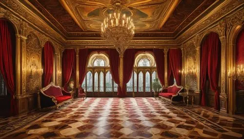 royal interior,ornate room,villa balbianello,victorian room,alcazar of seville,ritzau,villa cortine palace,parador,parlor,château de chambord,danish room,villa d'este,checkered floor,europe palace,palazzo,antechamber,foyer,ballroom,hallway,palazzo barberini,Illustration,Realistic Fantasy,Realistic Fantasy 34