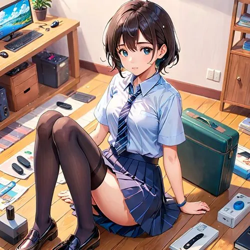 girl at the computer,ritsuko,suzumiya,desk,secretary,tsukiko,kashima,haruka,nagatsuka,makoto,akane,classroom,makita,hikikomori,tachibana,hiratsuka,kitami,ritsu,yasuhara,watsuki,Anime,Anime,Realistic