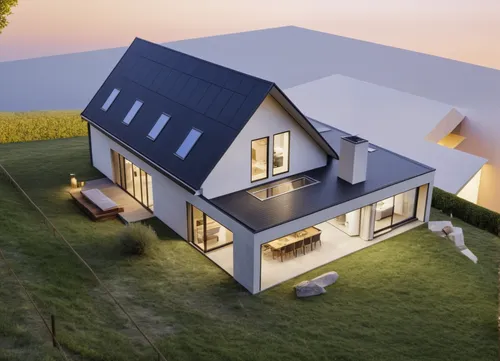 smart home,3d rendering,smarthome,smart house,heat pumps,danish house,eco-construction,thermal insulation,render,energy efficiency,house shape,house drawing,inverted cottage,solar photovoltaic,floorpl