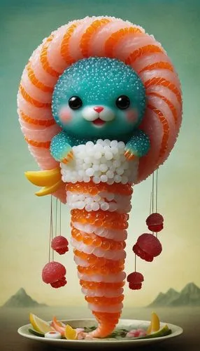 stylized macaron,sushi art,prawn ball,shrimp croquette,kokeshi,noodle image,prawn roll,kokeshi doll,sushi,pompom,bobó shrimp,sushi roll images,shrimp bean ball,macaroon,mandarin sundae,dango,bonbon,sushi japan,shrimp justizie,worry doll,Illustration,Abstract Fantasy,Abstract Fantasy 06